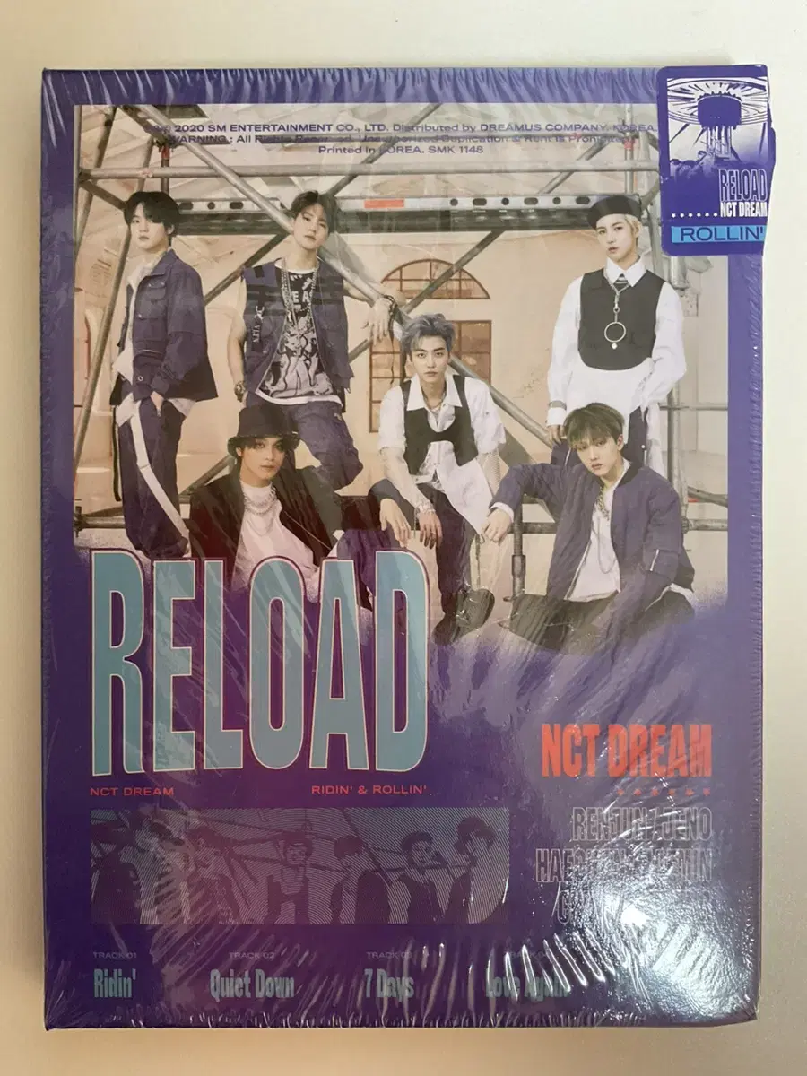 NCT DREAM Reload 엔시티드림 리로드 미개봉 새상품